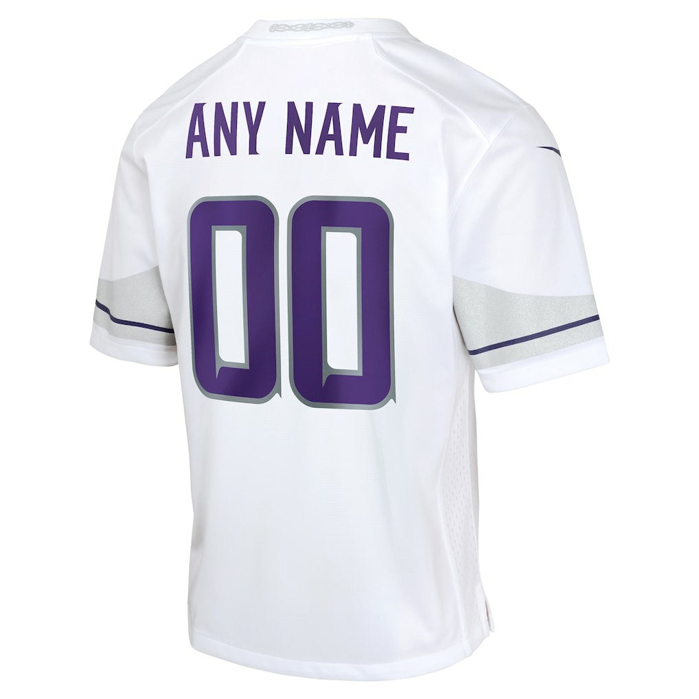 NFL Minnesota Vikings Youth Alternate Custom Game Jersey