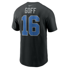 NFL Detroit Lions Jared Goff  Name & Number T-Shirt
