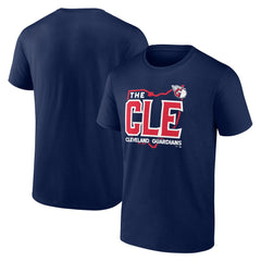 Cleveland Guardians The 216 T-Shirt - Navy