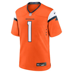 NFL Denver Broncos #1 Dad Game Jersey