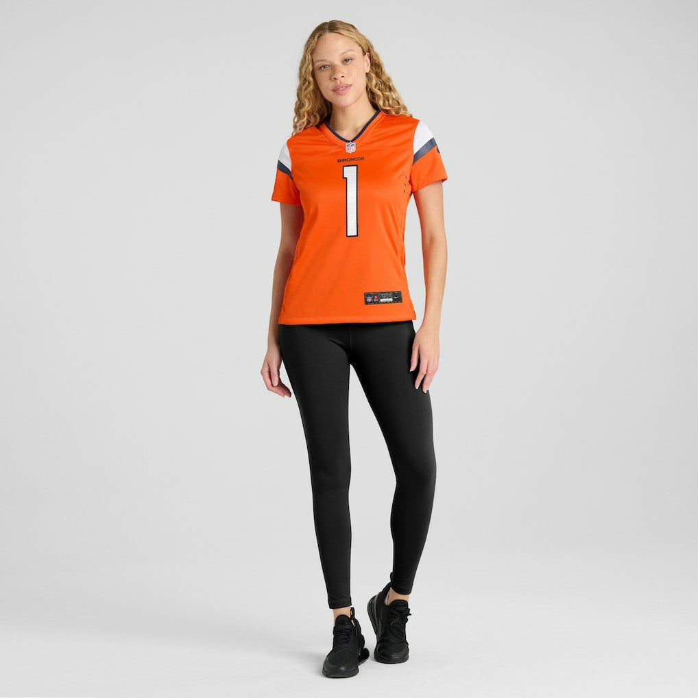 NFL Denver Broncos Women's #1 Mom Game Jersey