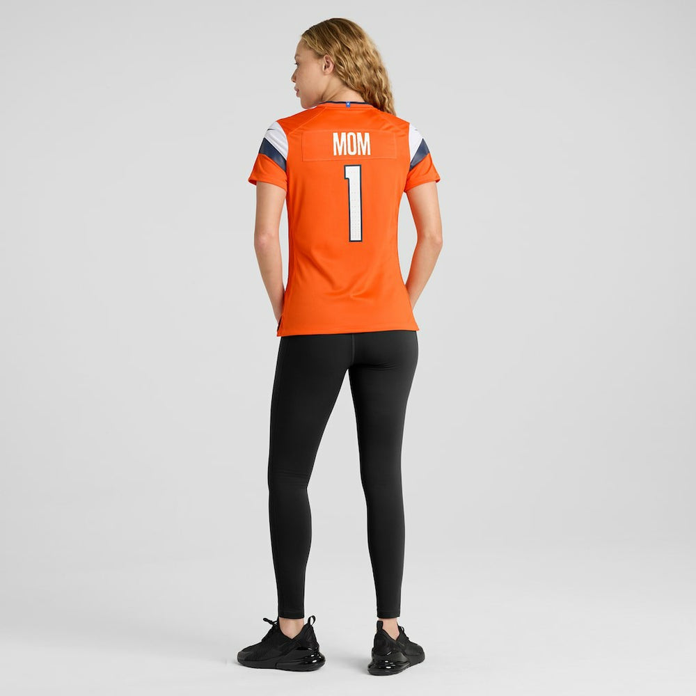 NFL Denver Broncos Women's #1 Mom Game Jersey