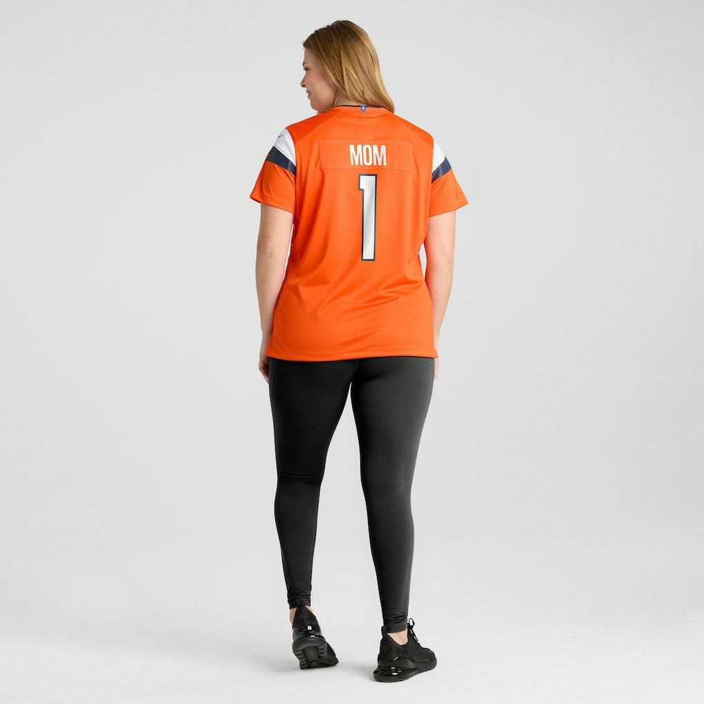 NFL Denver Broncos Women's #1 Mom Game Jersey