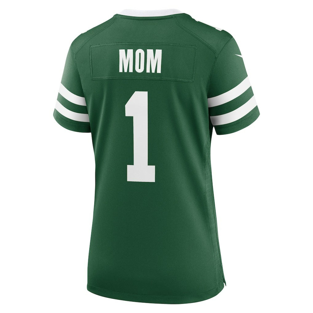 NFL New York Jets Women's #1 Mom Game Jersey