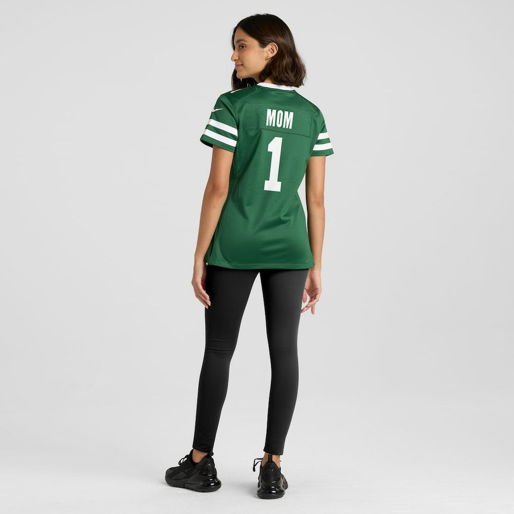 NFL New York Jets Women's #1 Mom Game Jersey