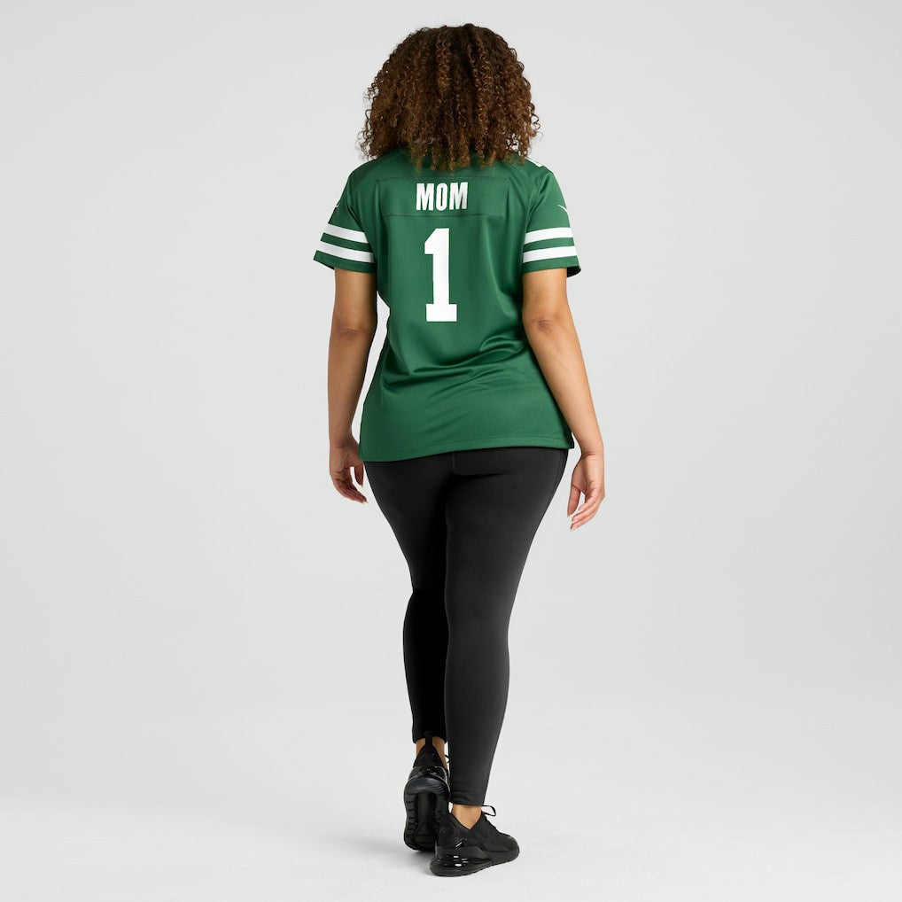 NFL New York Jets Women's #1 Mom Game Jersey