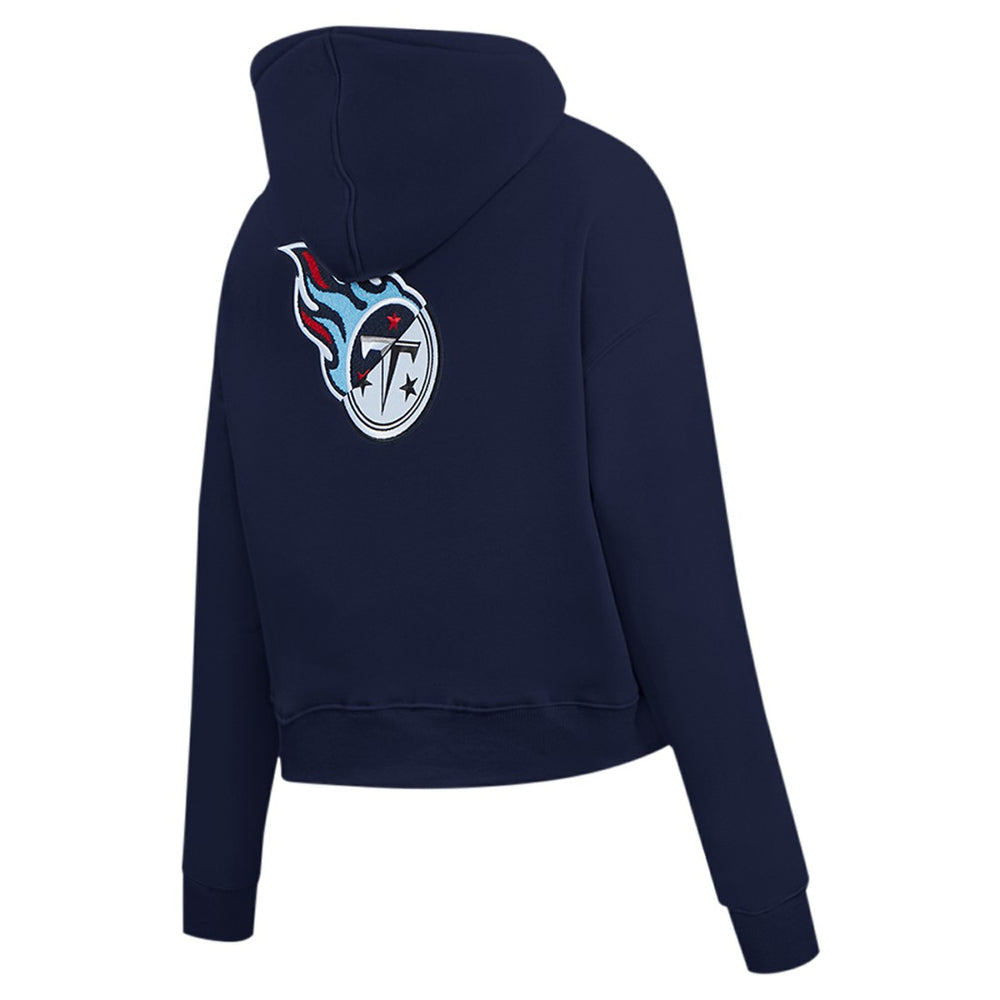 NFL Tennessee Titans Pro Standard Women's Split Logo Full-Zip Hoodie
