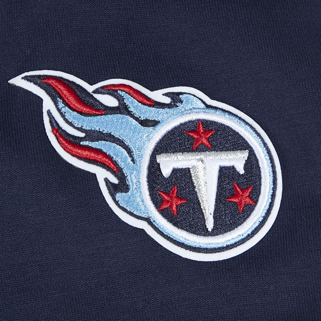 NFL Tennessee Titans Pro Standard Women's Split Logo Full-Zip Hoodie