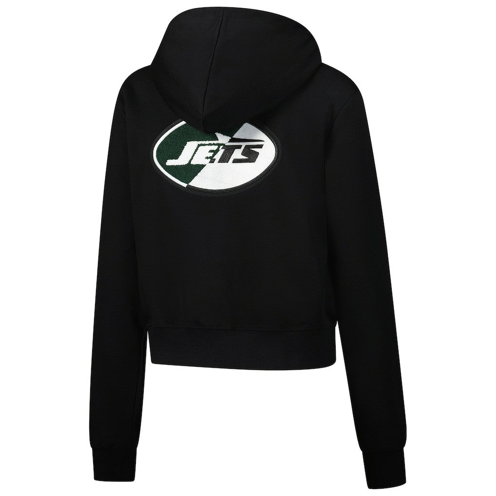 NFL New York Jets Pro Standard Women's Split Logo Full-Zip Hoodie