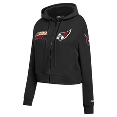 NFL Arizona Cardinals Pro Standard Women's Split Logo Full-Zip Hoodie