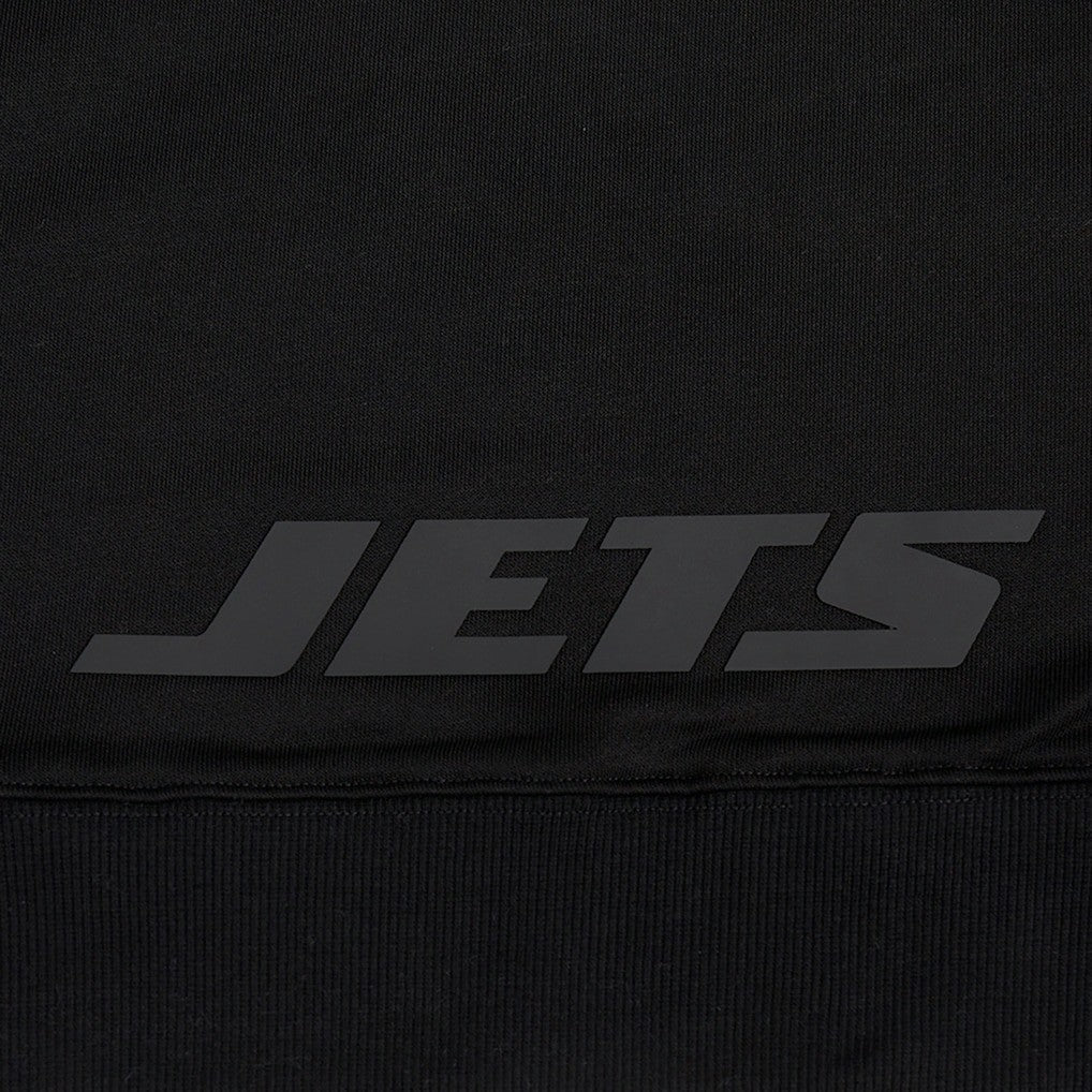 NFL New York Jets Pro Standard Women's Jeweled Cropped Pullover Hoodie