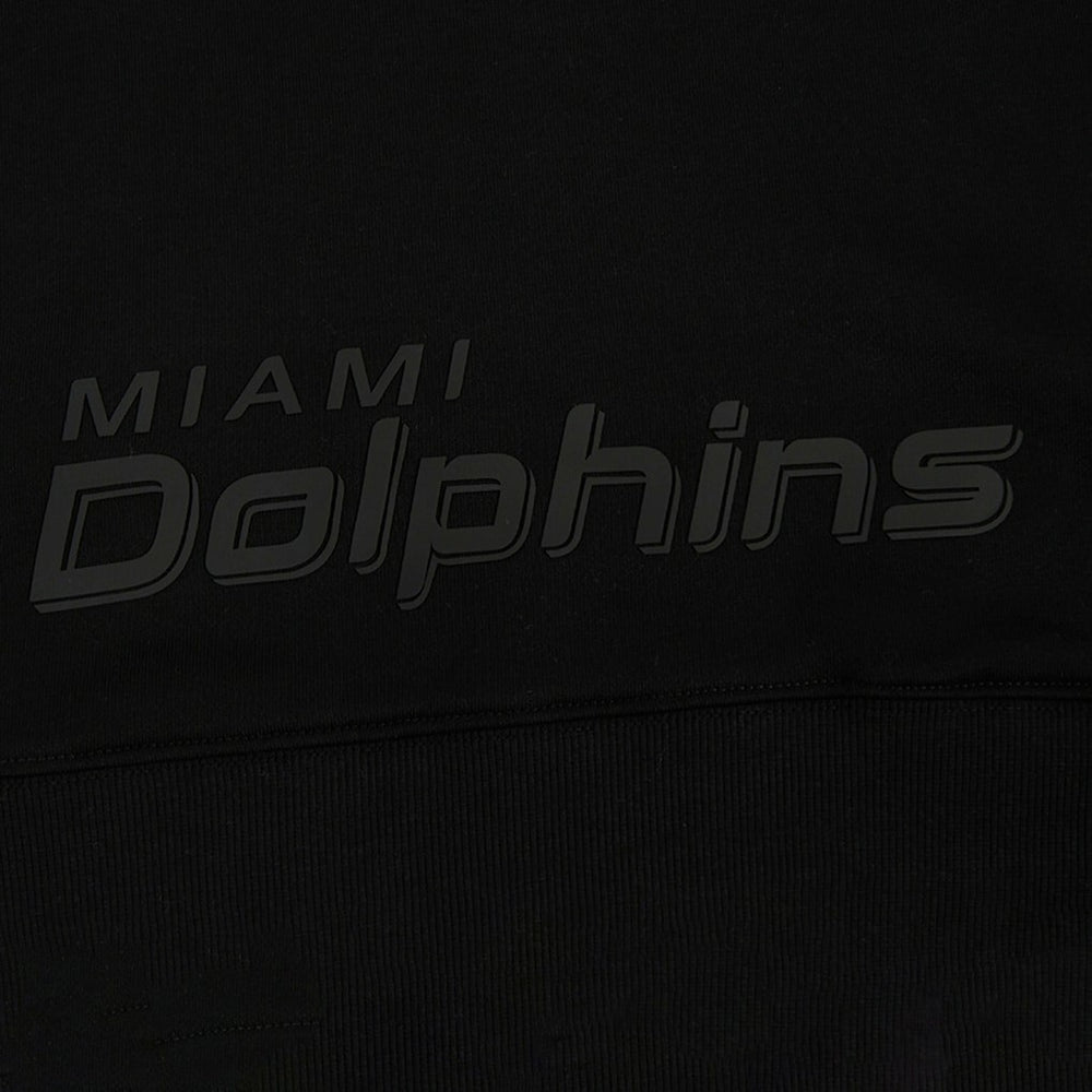 NFL Miami Dolphins Pro Standard Women's Jeweled Cropped Pullover Hoodie