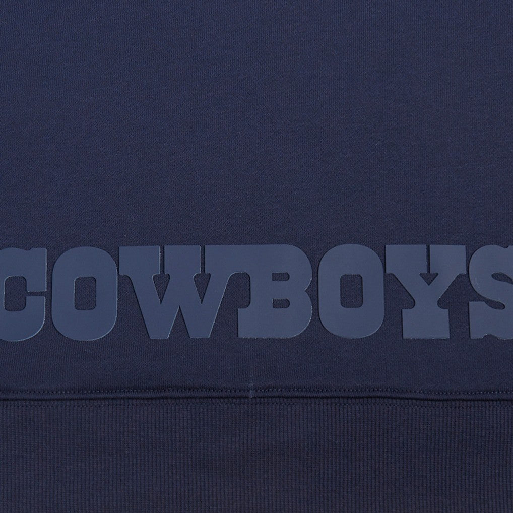 NFL Dallas Cowboys Pro Standard Women's Jeweled Cropped Pullover Hoodie