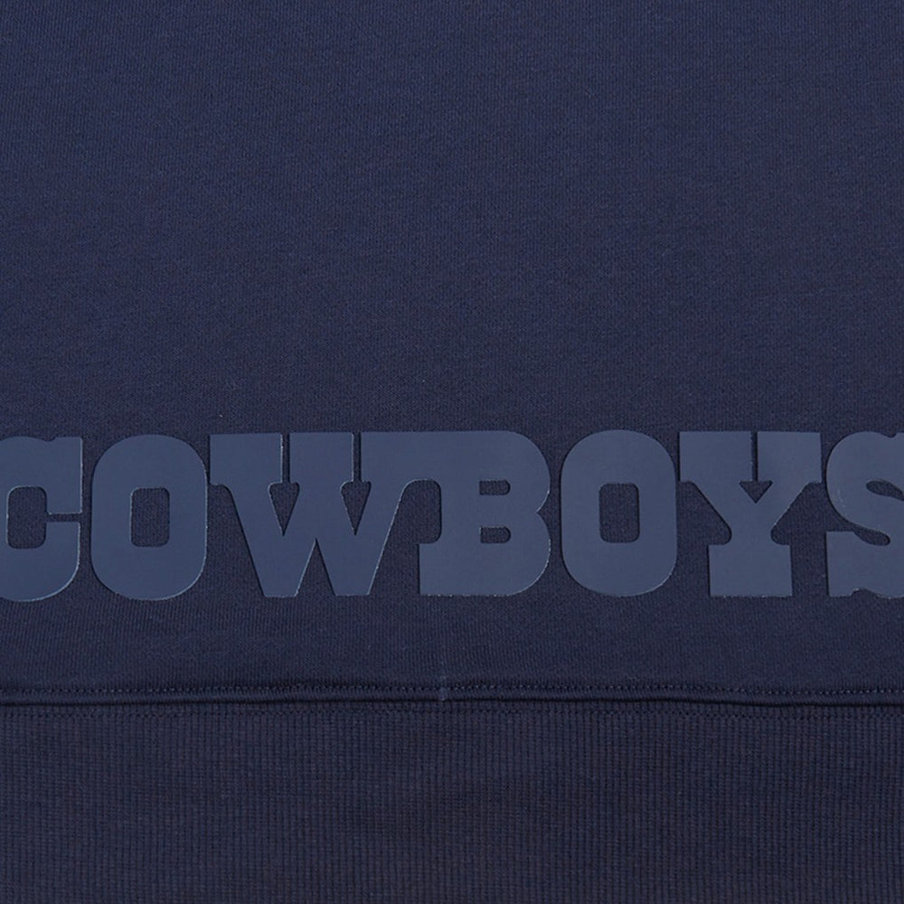 NFL Dallas Cowboys Pro Standard Women's Jeweled Cropped Pullover Hoodie