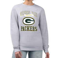 NFL Green Bay Packers G-III 4Her by Carl Banks Women's Team Logo Graphic Tri-Blend Pullover Sweatshirt