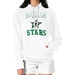 Dallas Stars G-III 4Her by Carl Banks Women's Team Logo Tri-Blend Fleece Pullover Hoodie