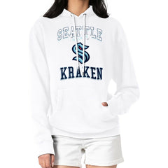 Seattle Kraken G-III 4Her by Carl Banks Women's Team Logo Tri-Blend Fleece Pullover Hoodie