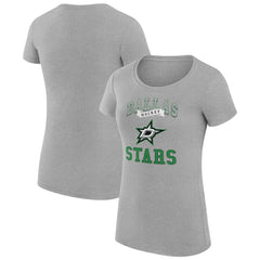 Dallas Stars G-III 4Her by Carl Banks Women's Super-Slim Fit Lightweight Team Logo Graphic T-Shirt