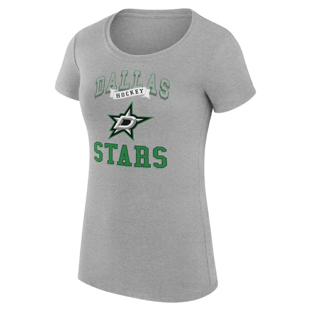 Dallas Stars G-III 4Her by Carl Banks Women's Super-Slim Fit Lightweight Team Logo Graphic T-Shirt