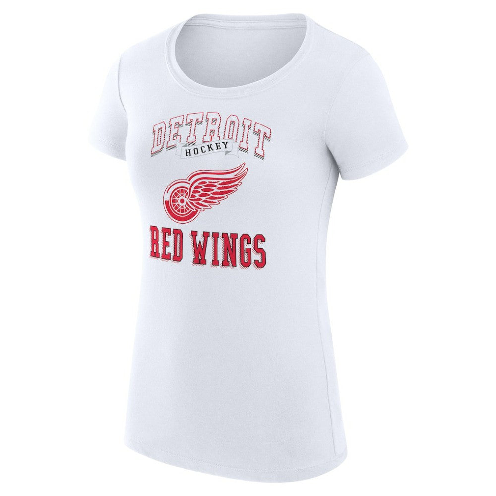 Detroit Red Wings G-III 4Her by Carl Banks Women's Super-Slim Fit Lightweight Team Logo Graphic T-Shirt