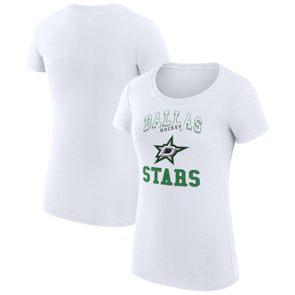 Dallas Stars G-III 4Her by Carl Banks Women's Super-Slim Fit Lightweight Team Logo Graphic T-Shirt