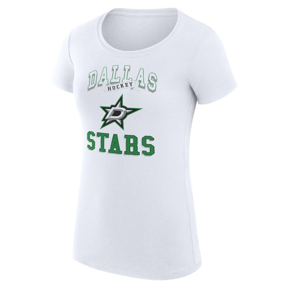 Dallas Stars G-III 4Her by Carl Banks Women's Super-Slim Fit Lightweight Team Logo Graphic T-Shirt