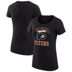 Philadelphia Flyers G-III 4Her by Carl Banks Women's Super-Slim Fit Lightweight Team Logo Graphic T-Shirt