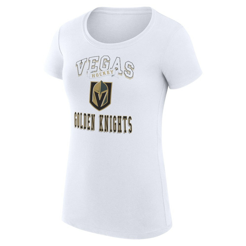 Vegas Golden Knights G-III 4Her by Carl Banks Women's Super-Slim Fit Lightweight Team Logo Graphic T-Shirt
