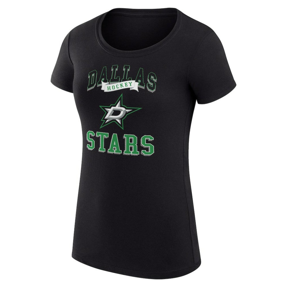 Dallas Stars G-III 4Her by Carl Banks Women's Super-Slim Fit Lightweight Team Logo Graphic T-Shirt