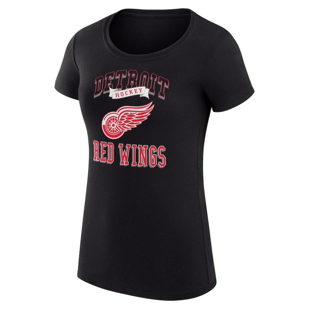 Detroit Red Wings G-III 4Her by Carl Banks Women's Super-Slim Fit Lightweight Team Logo Graphic T-Shirt