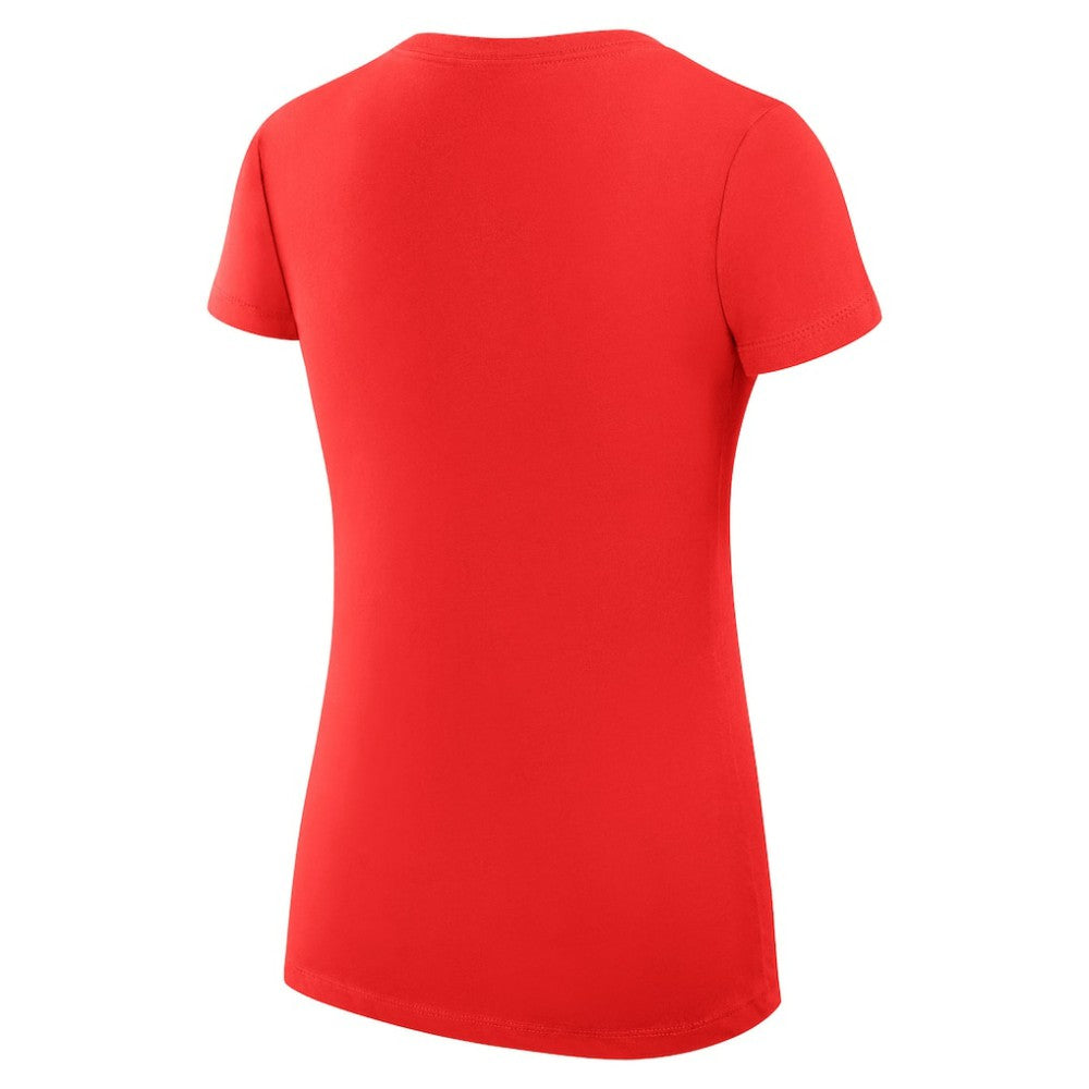 Washington Capitals G-III 4Her by Carl Banks Women's Super-Slim Fit Lightweight Team Logo Graphic V-Neck T-Shirt