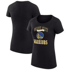 Golden State Warriors G-III 4Her by Carl Banks Women's Super-Slim Fit Lightweight Team Logo T-Shirt sale - Black shop