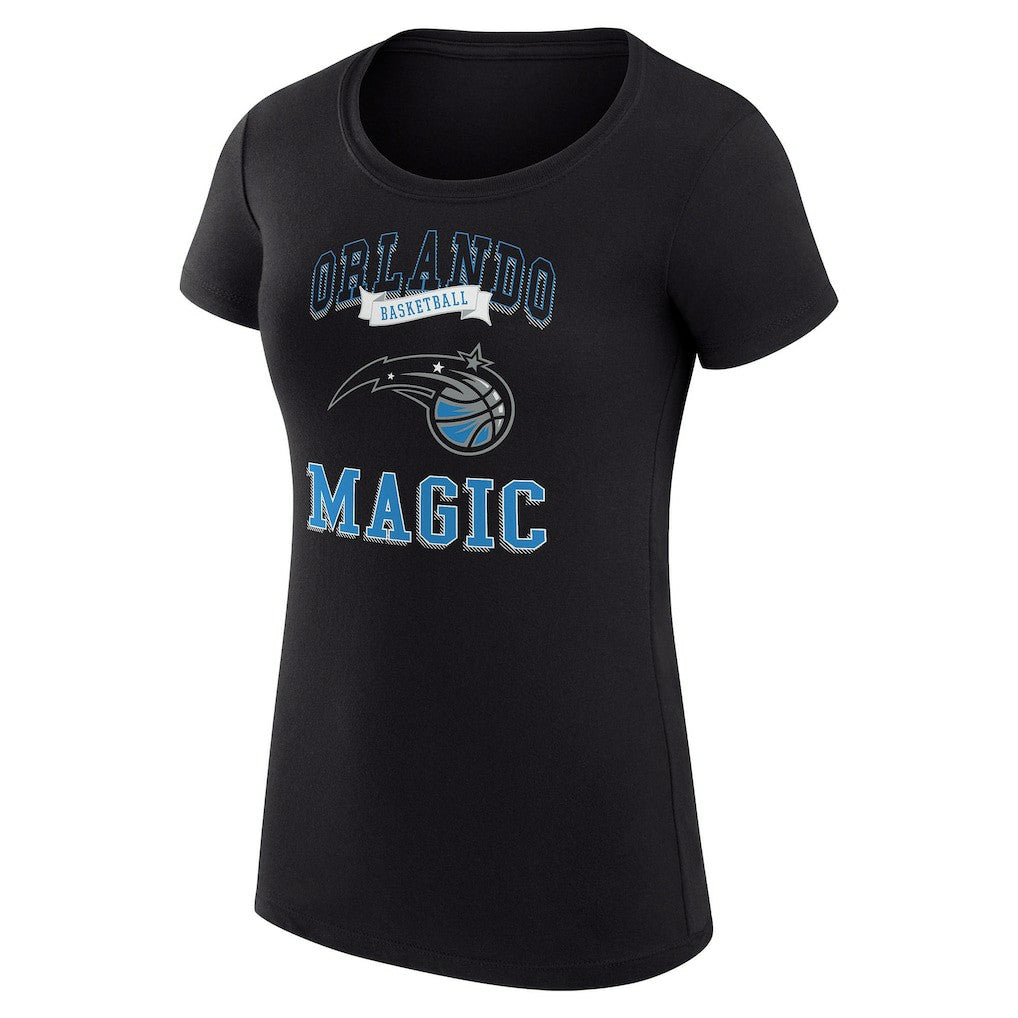 Orlando Magic G-III 4Her by Carl Banks Women's Super-Slim Fit Lightweight Team Logo T-Shirt - Black on sale