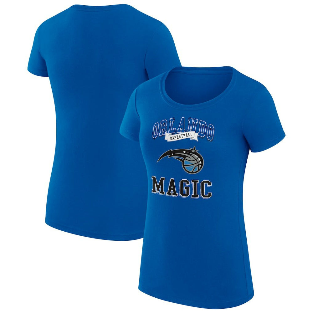 Orlando Magic G-III 4Her by Carl Banks Women's Super-Slim Fit Lightweight Team Logo T-Shirt - Blue on sale