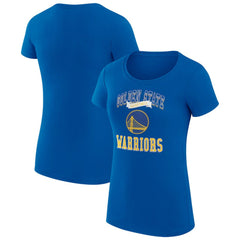 Golden State Warriors G-III 4Her by Carl Banks Women's Super-Slim Fit Lightweight Team Logo T-Shirt sale - Royal online