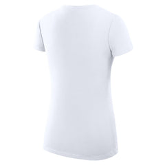 New York Knicks G-III 4Her by Carl Banks Women's Super-Slim Fit Lightweight Team Logo V-Neck T-Shirt - White for sale