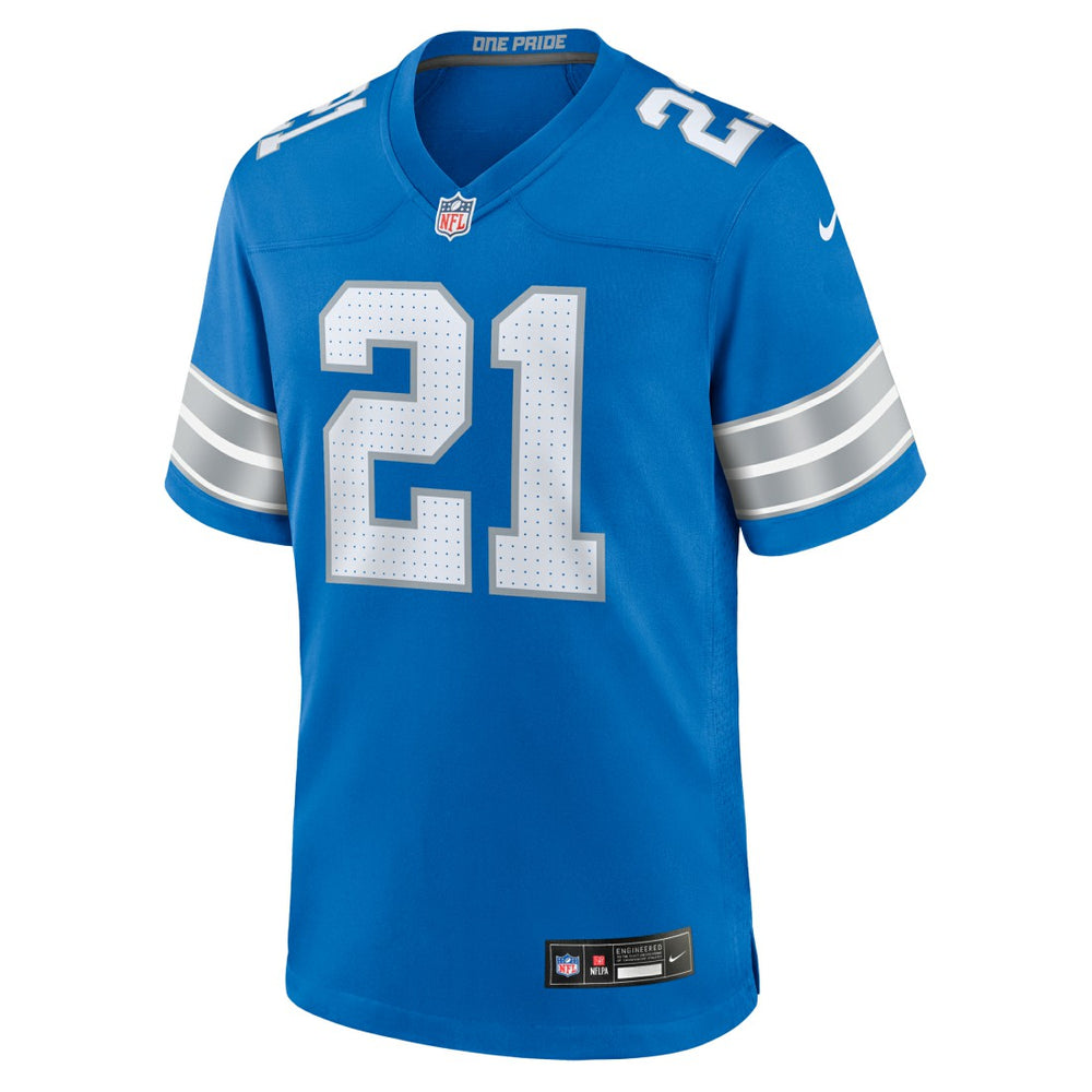 NFL Detroit Lions Amik Robertson  Game Jersey