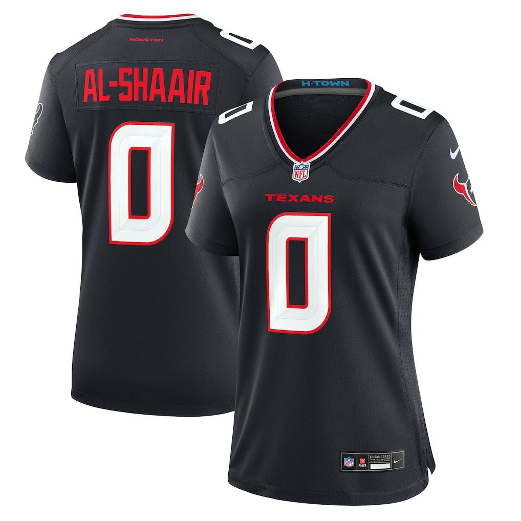 NFL Houston Texans Azeez Al-Shaair  Women's Team Game Jersey