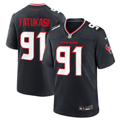 NFL Houston Texans Folorunso Fatukasi  Team Game Jersey