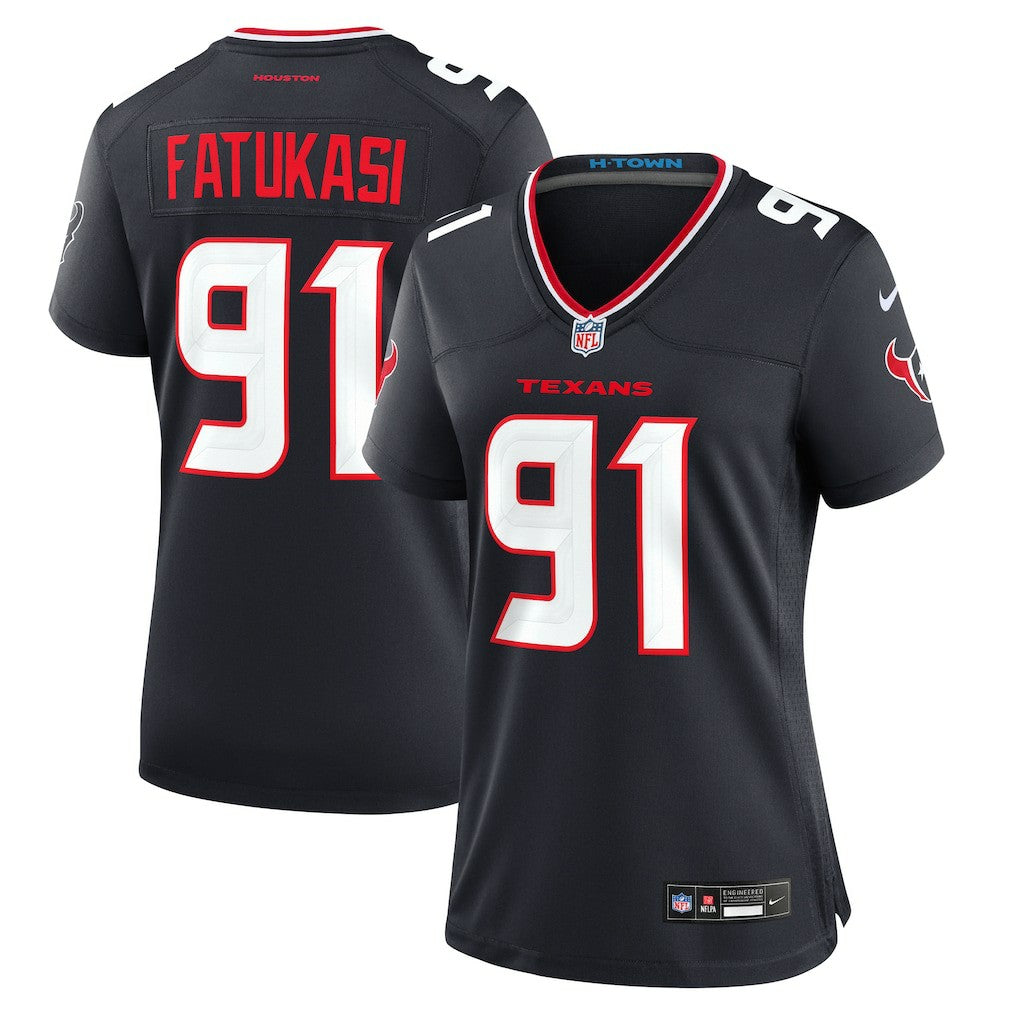 NFL Houston Texans Folorunso Fatukasi  Women's Team Game Jersey