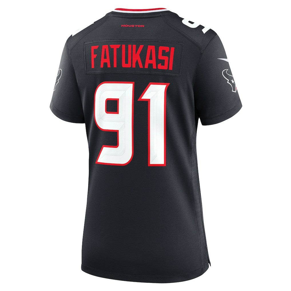 NFL Houston Texans Folorunso Fatukasi  Women's Team Game Jersey