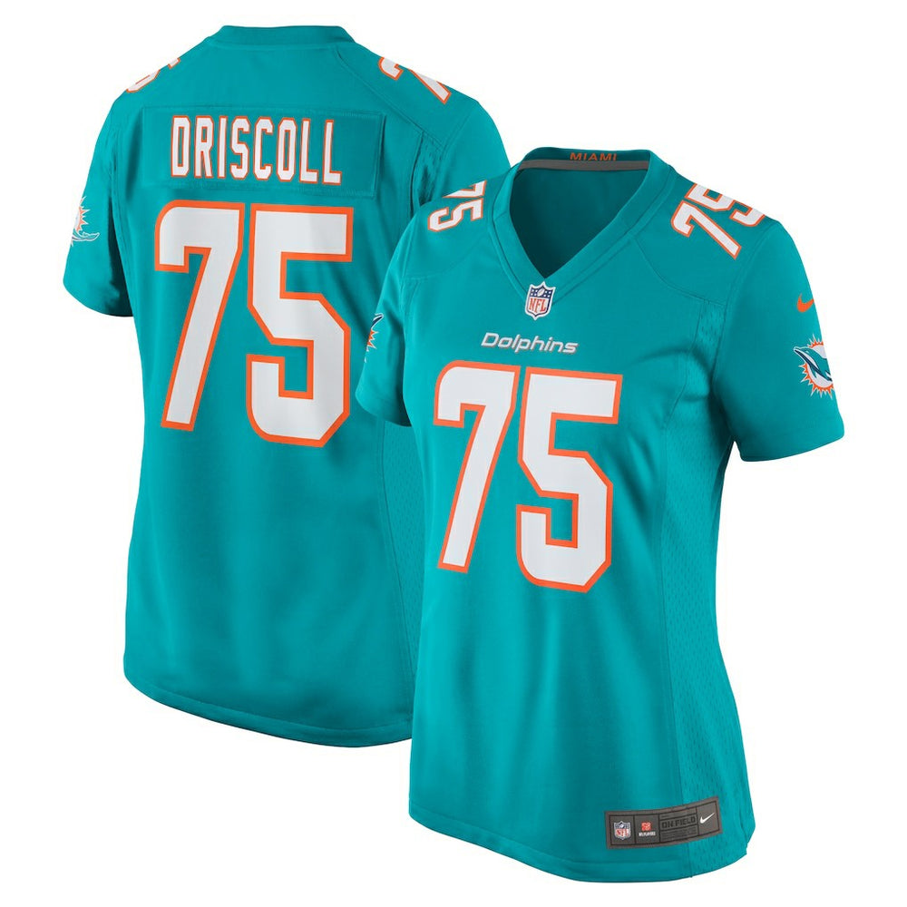 NFL Miami Dolphins Jack Driscoll  Women's Team Game Jersey