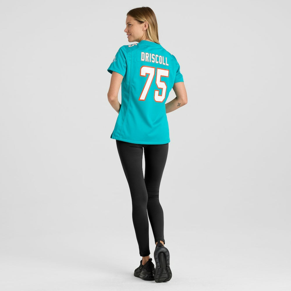 NFL Miami Dolphins Jack Driscoll  Women's Team Game Jersey