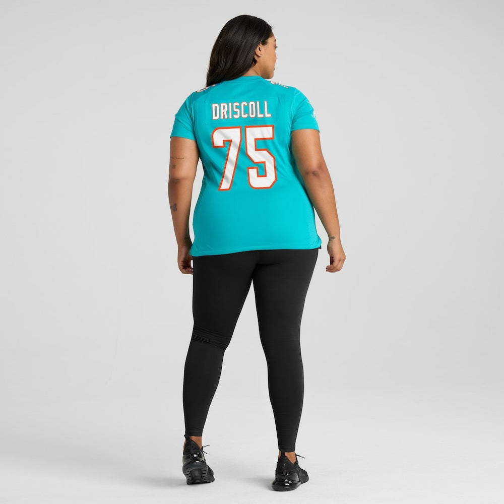 NFL Miami Dolphins Jack Driscoll  Women's Team Game Jersey
