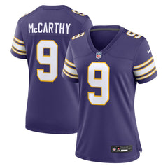 NFL Minnesota Vikings J.J. McCarthy  Women's 2nd Alternate Player Game Jersey