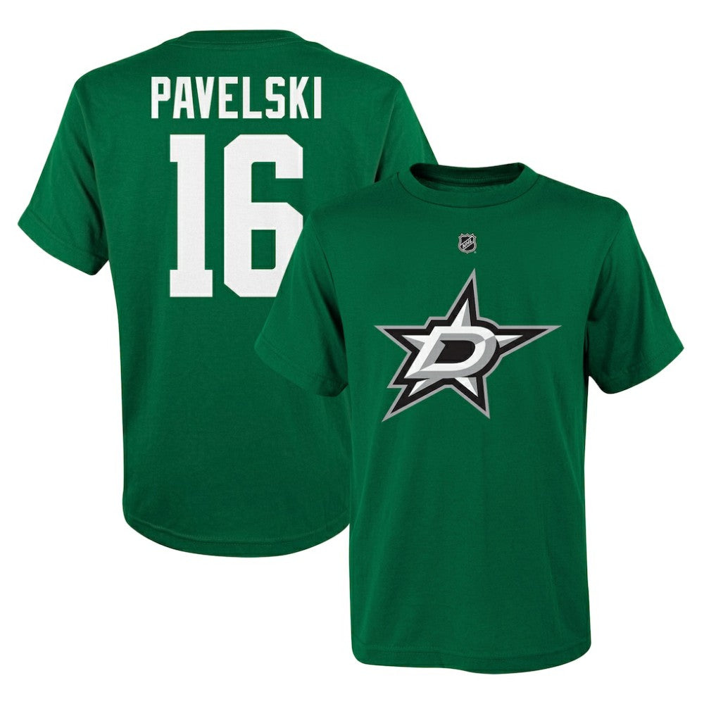 Joe Pavelski Dallas Stars Youth Player Name & Number T-Shirt