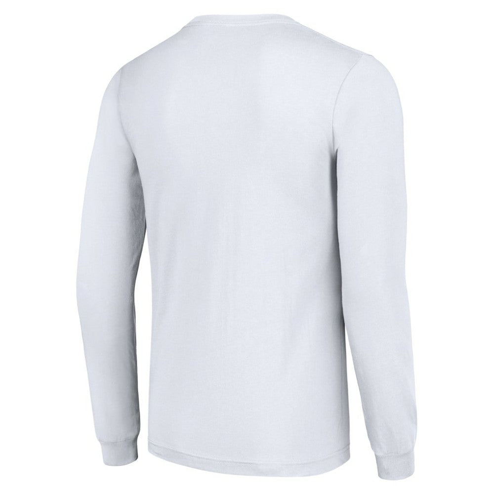 Buffalo Sabres Starter Four Team Name Logo Long Sleeve Graphic T-Shirt