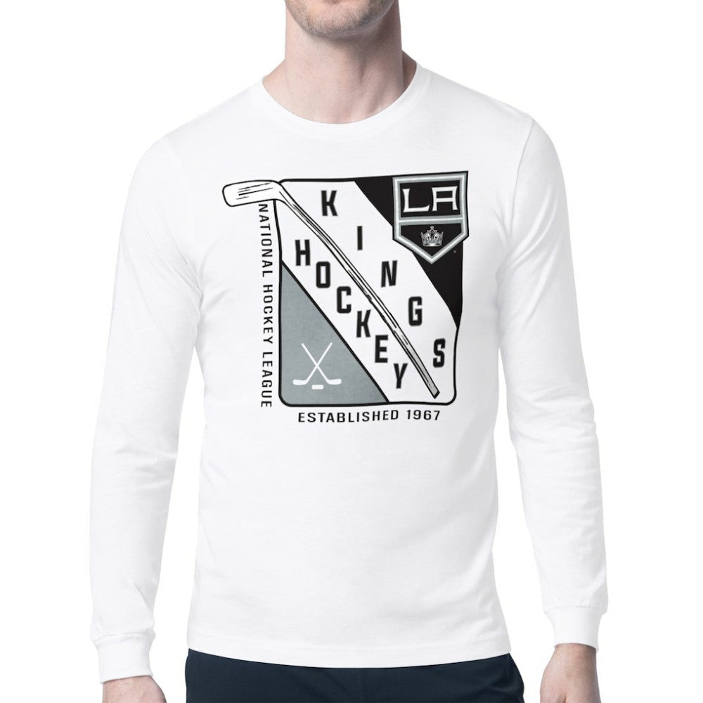Los Angeles Kings Starter Shield Long Sleeve Graphic T-Shirt