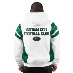 NFL New York Jets Starter Gotham City Half-Zip Hoodie Jacket
