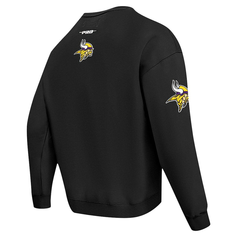 NFL Minnesota Vikings Pro Standard Turn It Up Drop Shoulder Pullover Sweatshirt